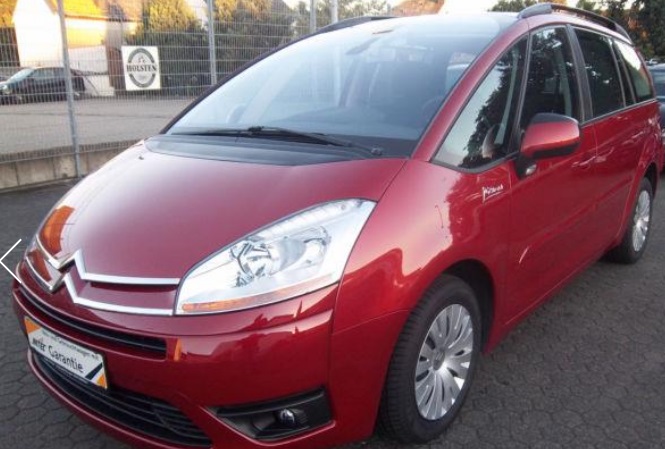 lhd CITROEN C4 GRAND PICASSO (01/08/2010) - 